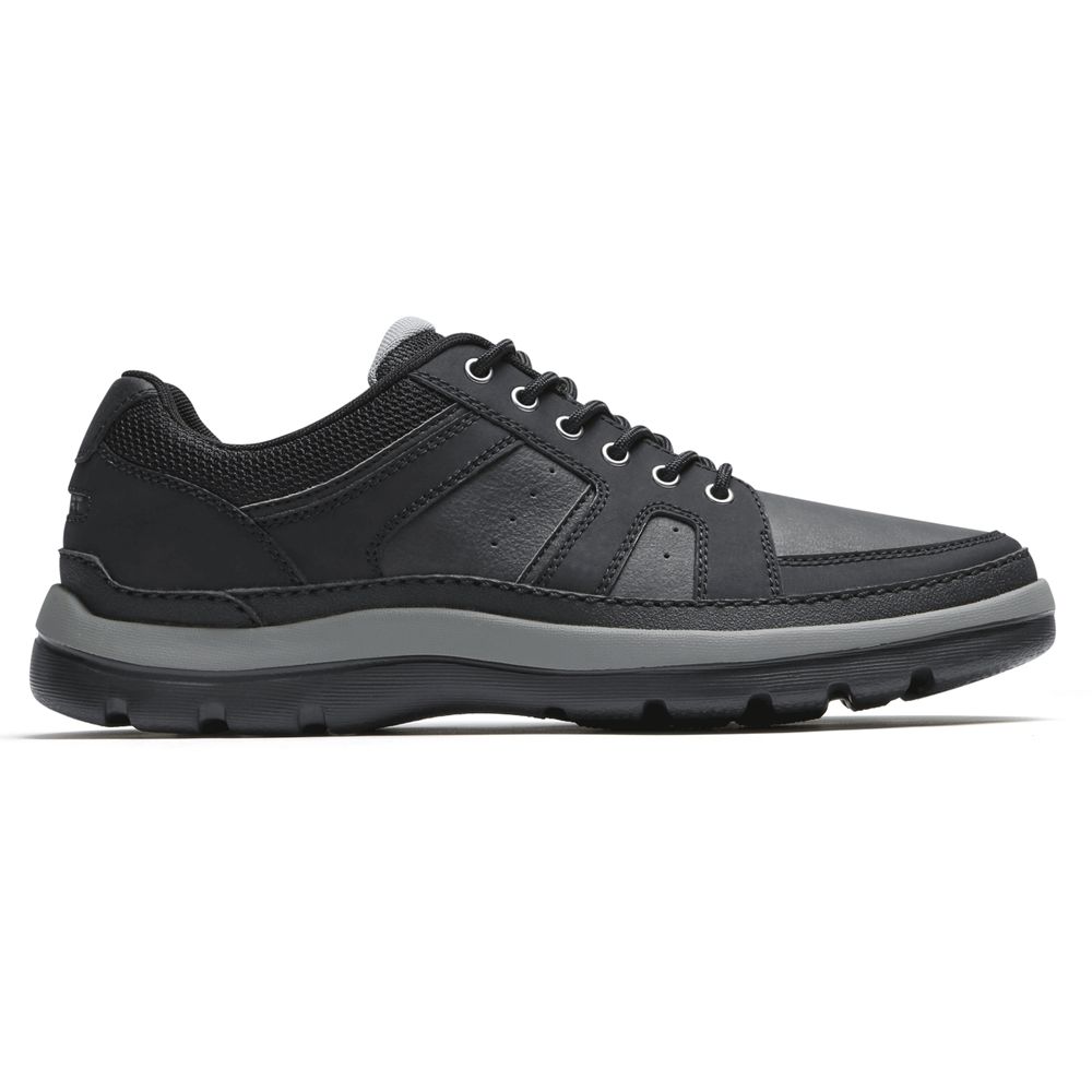 Rockport Canada Get Your Kicks Mudguard Blucher - Mens Sneakers Black (EWX894102)